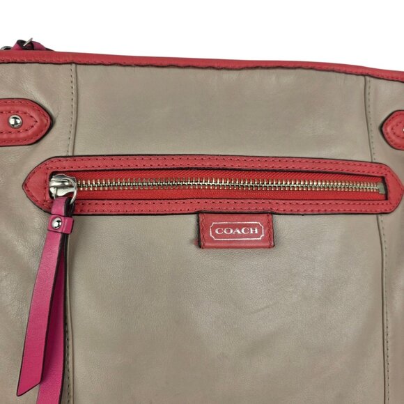 Vintage Coach Daisy Spectator Leather Swingpack Crossbody - Picture 7 of 9